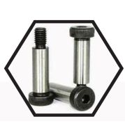 Shoulder Socket Head Screws – Precision Shoulder Bolts for Pivot, Locating and Alignment in Jigs, Fixtures and Machinery – Alloy Steel, Unthreaded Shoulder, Metric Sizes, Black Oxide Finish, Socket Head for High Torque